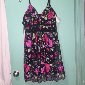 Floral vibrant dress